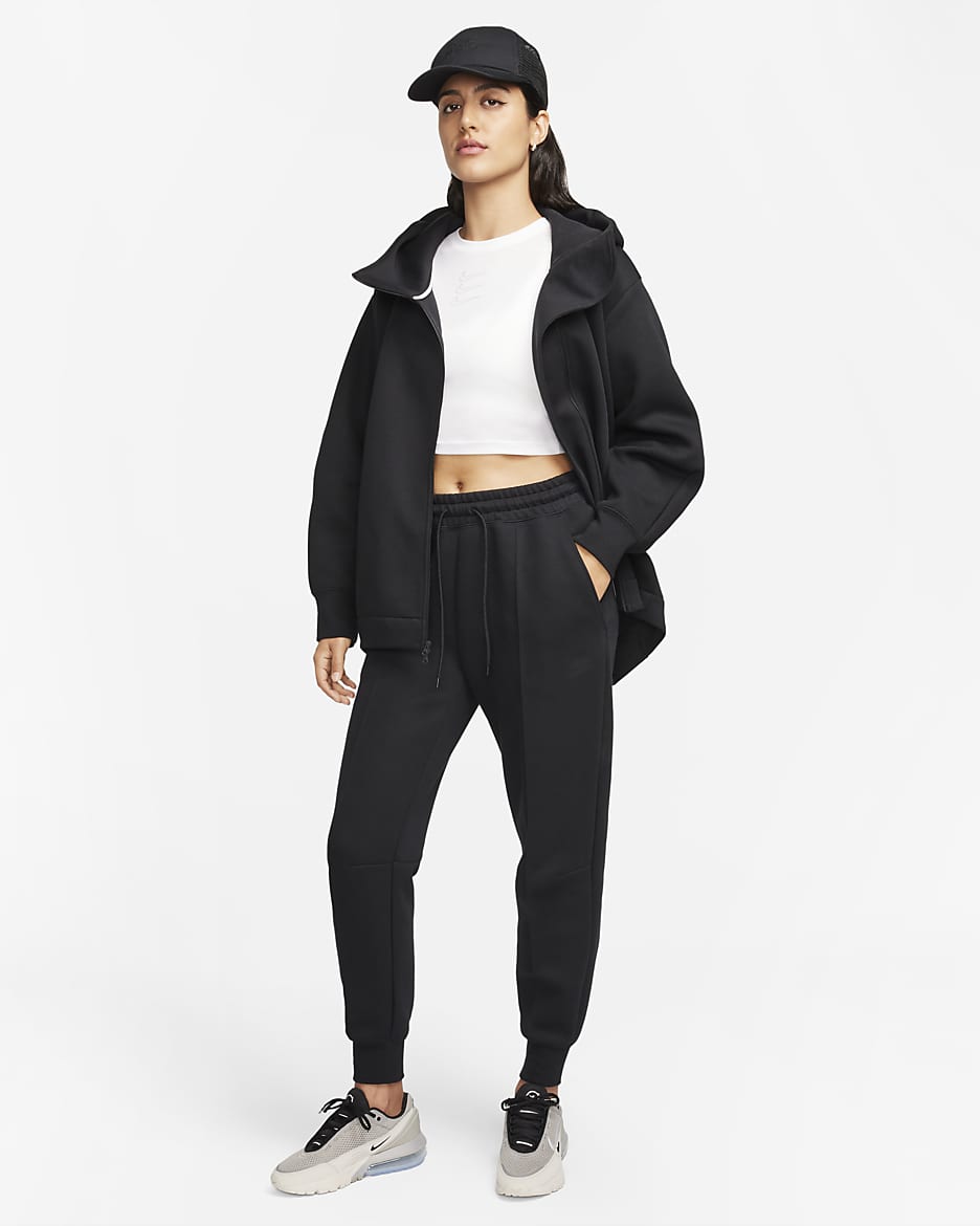 Nike Sportswear Tech Fleece Women s Oversized Full Zip Hoodie Cape. Nike